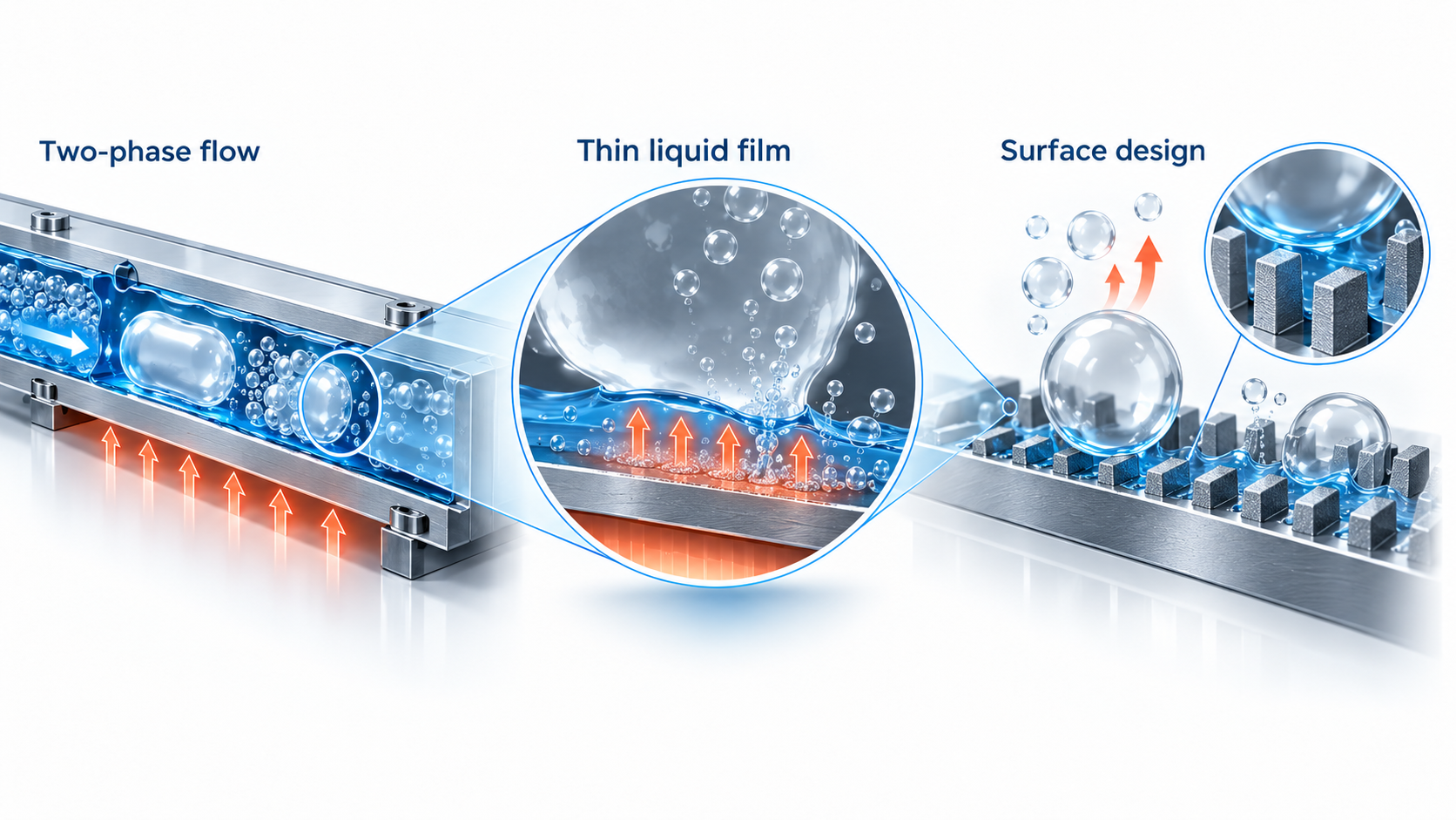 Two-Phase Flow, Phase Change, and Heat Transfer Surfaces